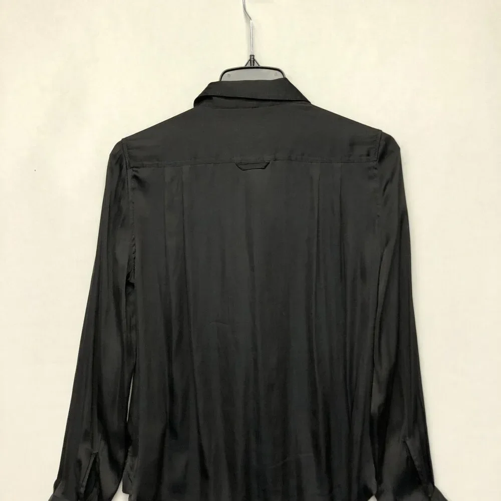 Banana Republic Black Button Down Shirt - Picture 13 of 14